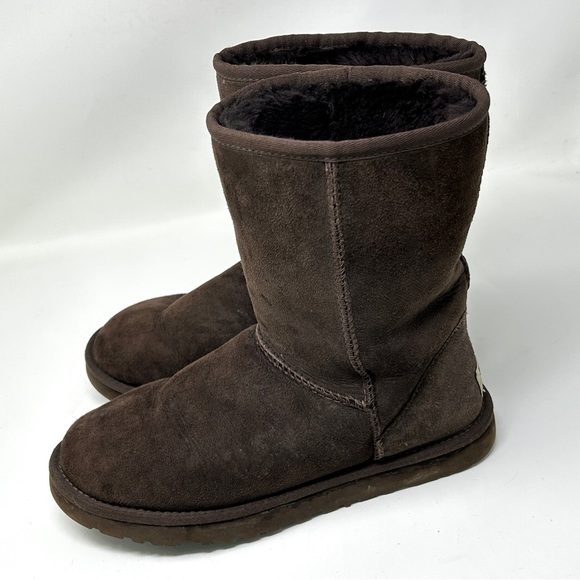 UGG Classic Short Sheepskin Winter Boots W8 - Picture 3 of 11